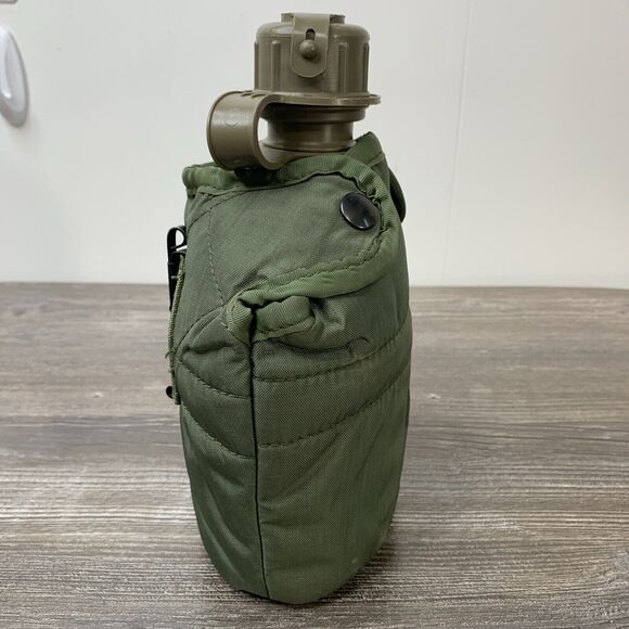 US Military Water Canteen, Lined Cover LC-2 & Metal Cup Unicor SPO100-03-F-EA78 - Picture 8 of 15